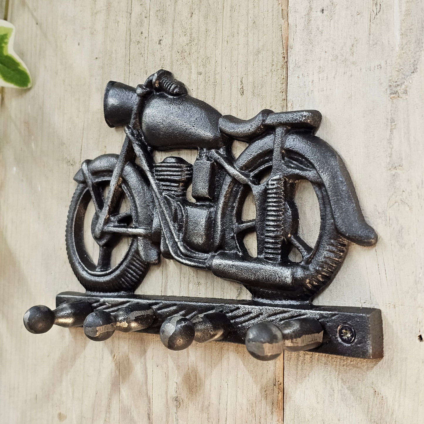 Cast Iron Motorcycle Wall Mounted Hook