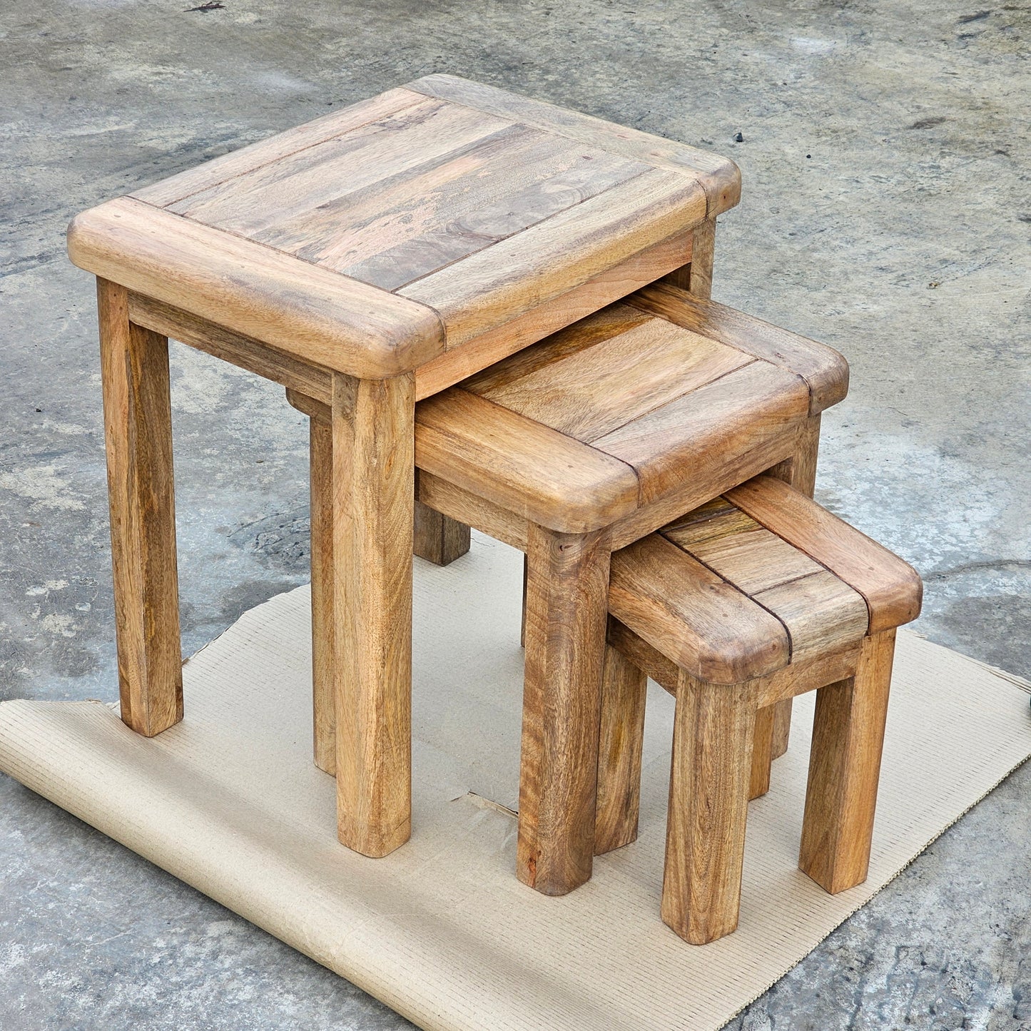 Farmhouse Mango Nest of Tables