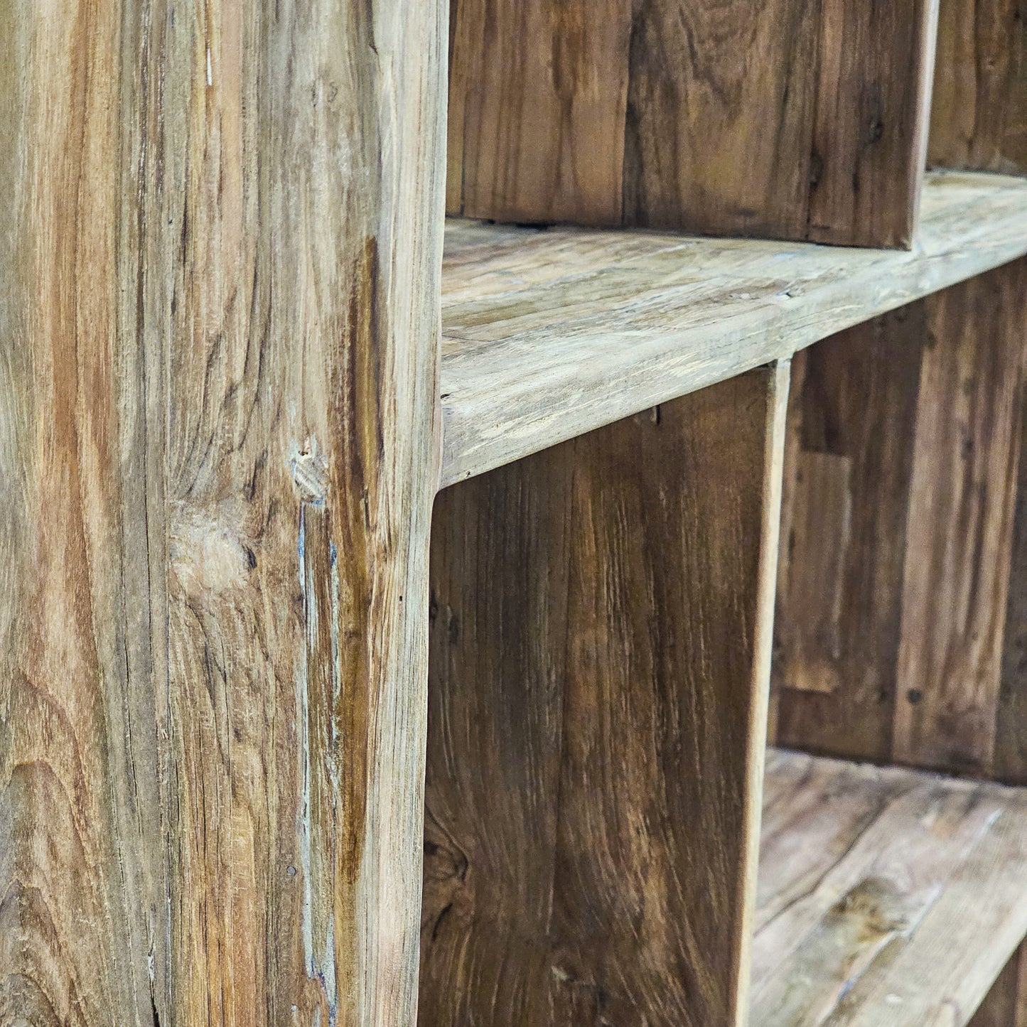 Reclaimed Teak Giant Display Unit