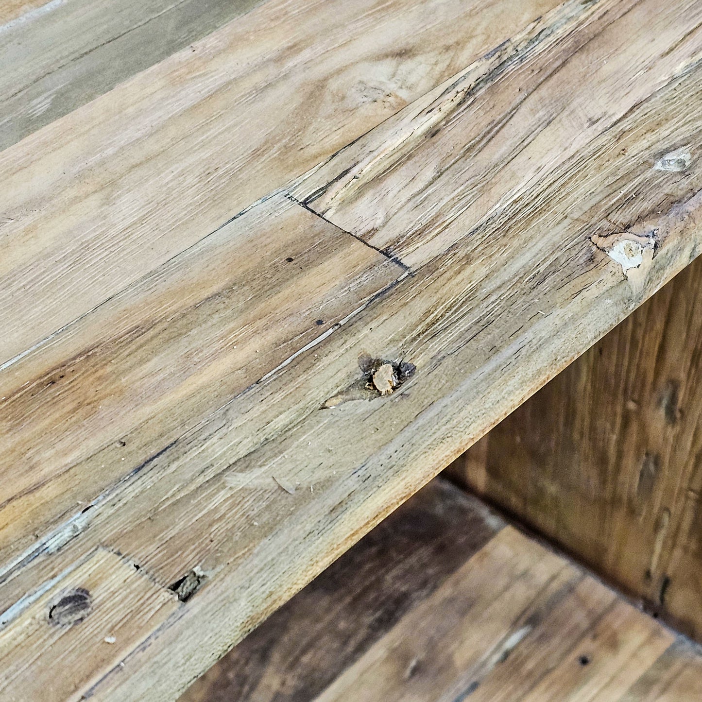 Reclaimed Teak Giant Display Unit