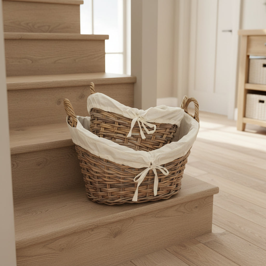 Glenweave Oval Baskets - Cotton Liner