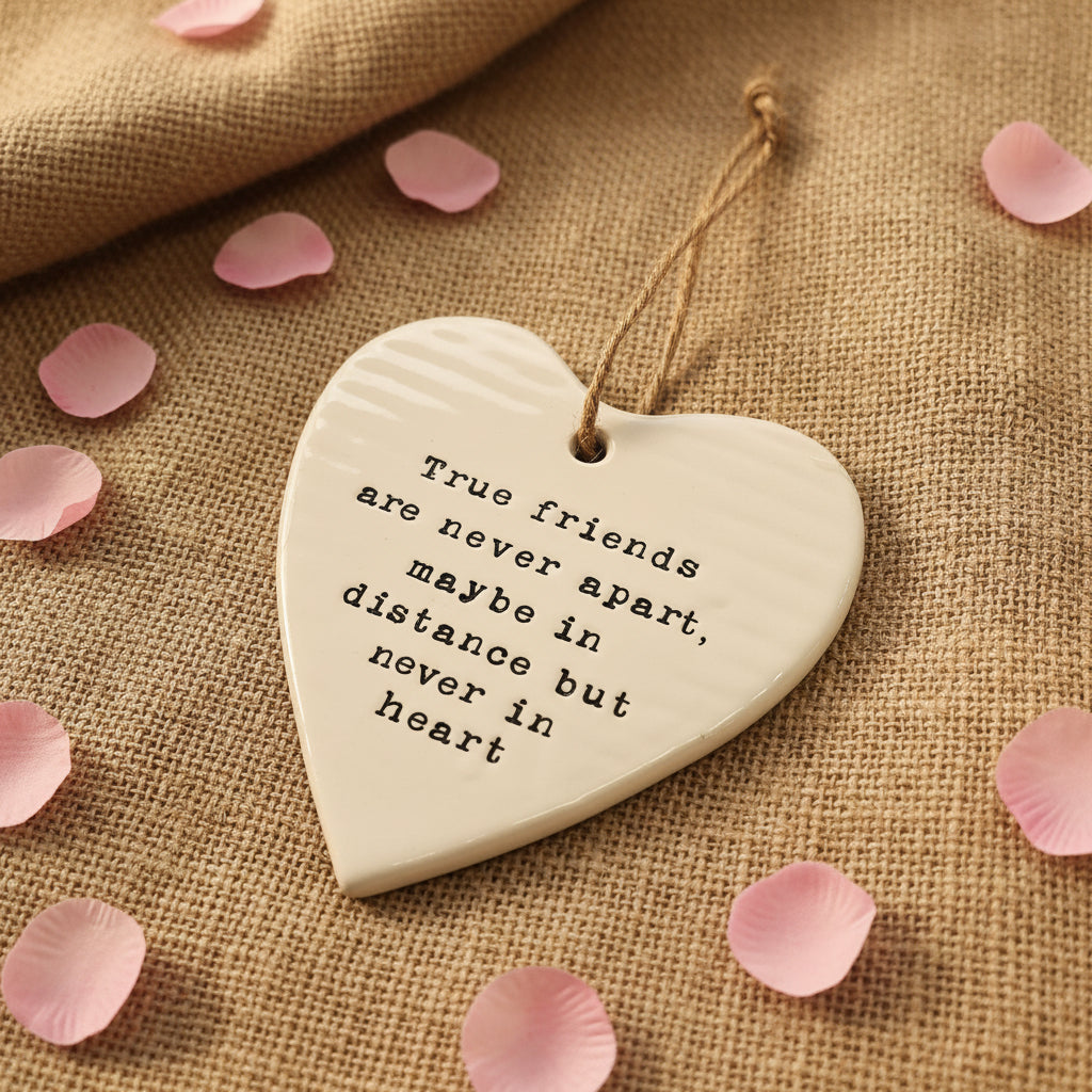 Ceramic Heart - True Friends...