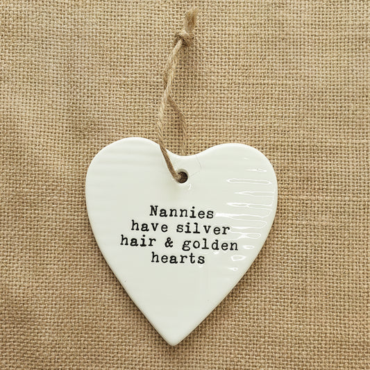 Ceramic Heart - Nannies...