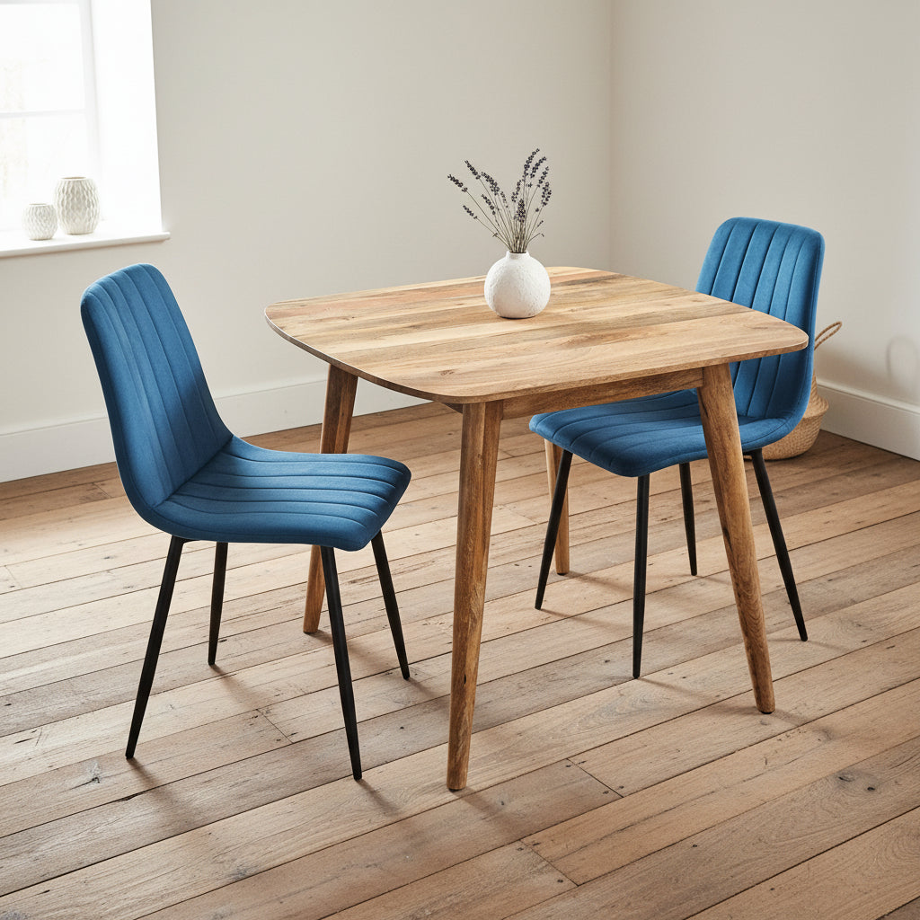 Scandi Mango Dining Table & Chairs - Set Deal