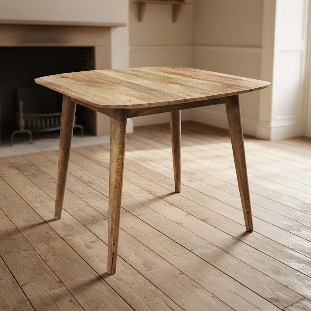 Scandi Mango Dining Table - 90x90cm