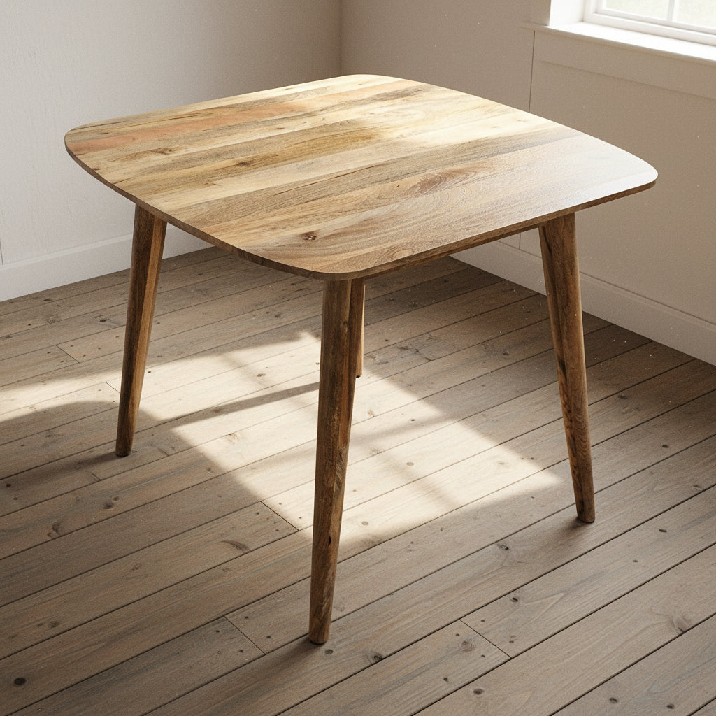 Scandi Mango Dining Table - 90x90cm