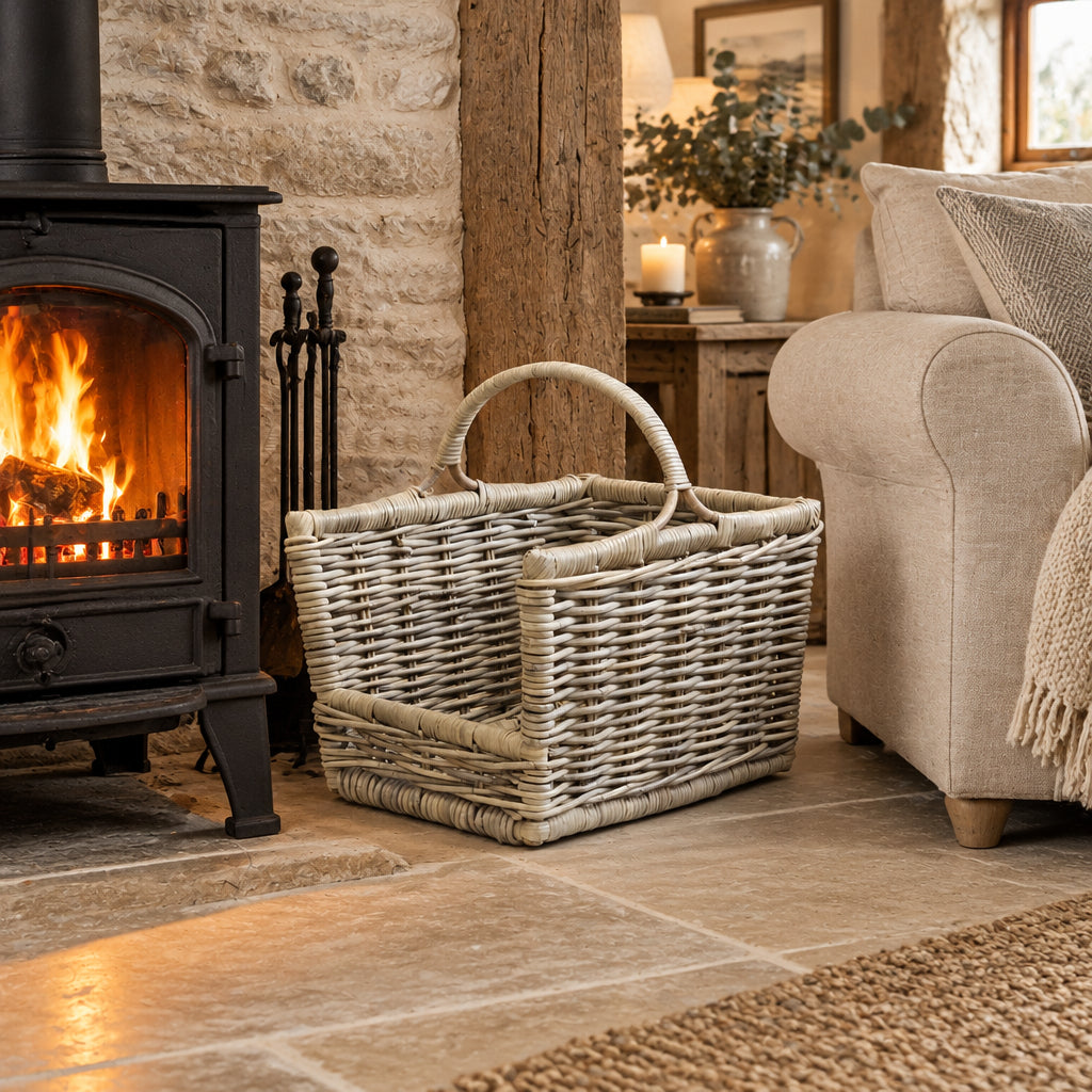 Glenweave Sturdy Log Basket - Medium