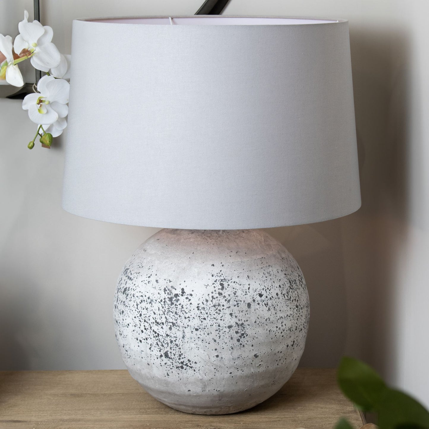 Giant Rustic Stoneware Lamp