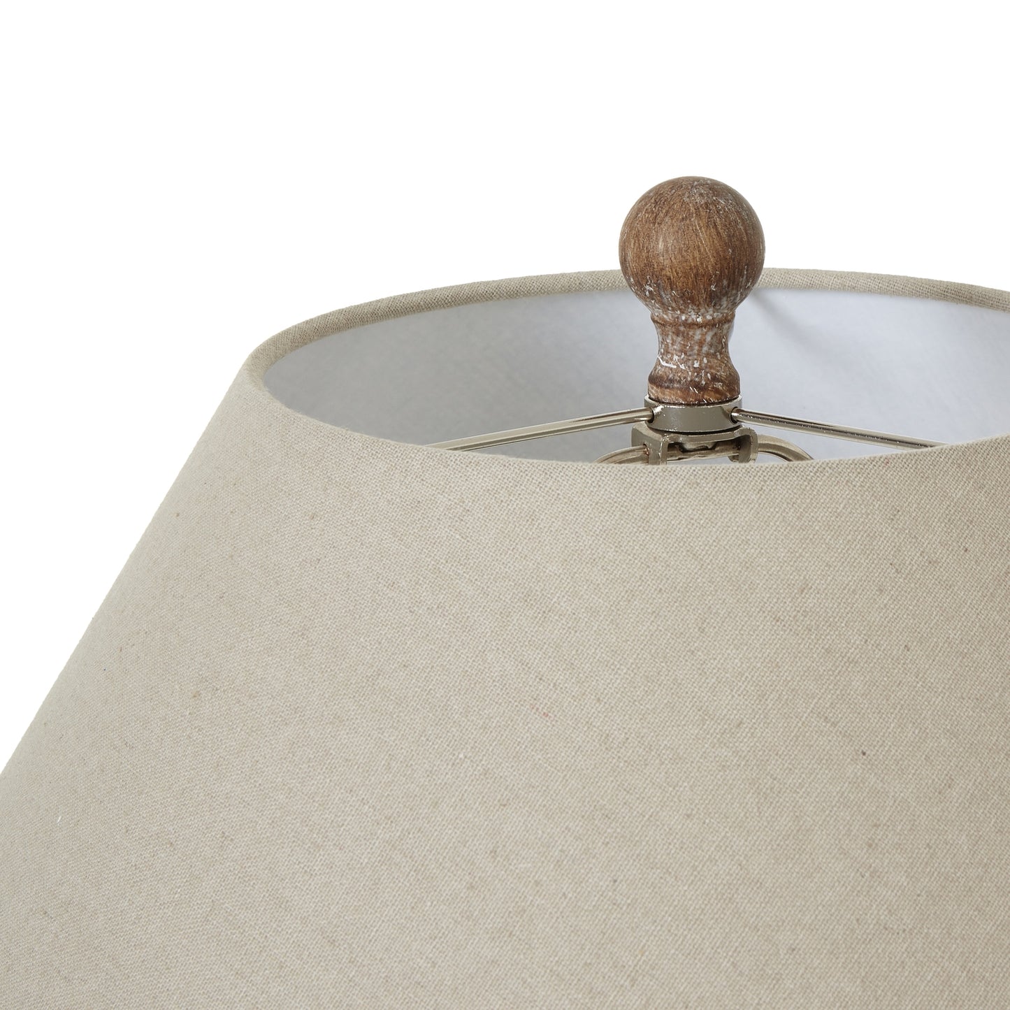 Extra Large Ceramic Ribbed Table Lamp