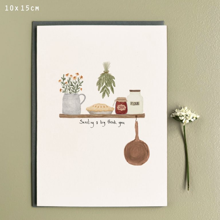 Sending a big thank you - Greeting Card