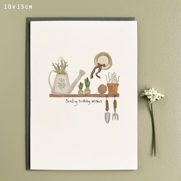 Sending birthday wishes - Greeting Card