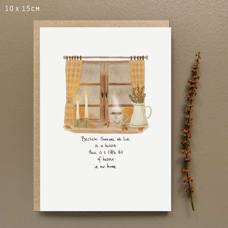 Someone we love is in heaven... - Greeting Card