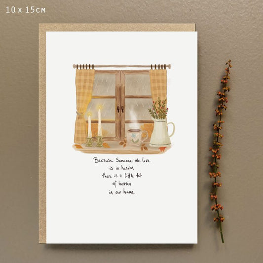 Someone we love is in heaven... - Greeting Card