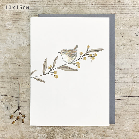 Bird & Berry - Greeting Card