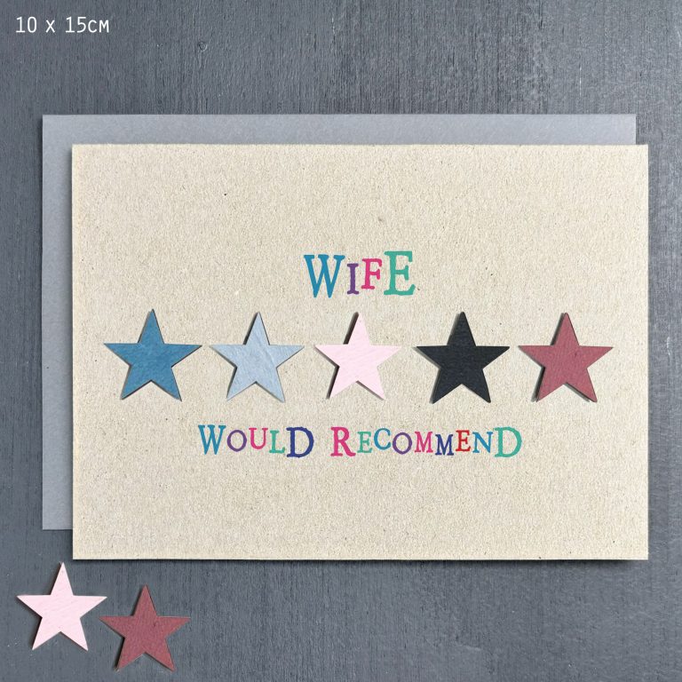 Wife (Would Recommend) - Greeting Card