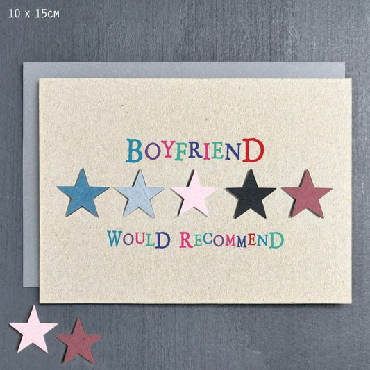Boyfriend (Would Recommend) - Greeting Card