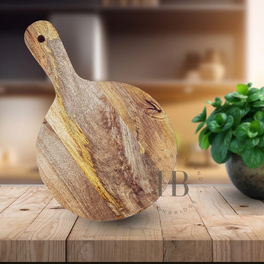 26cm Pizza Paddle Board - Mango Wood