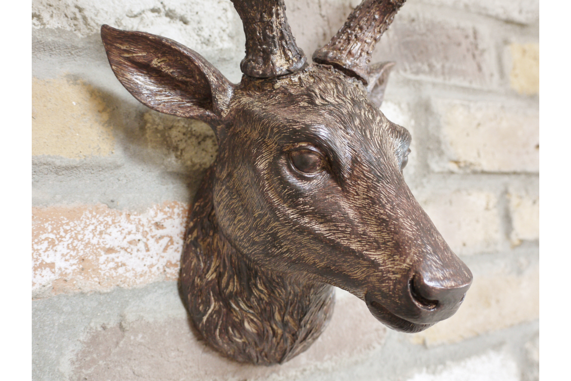 Rustic Stag Head