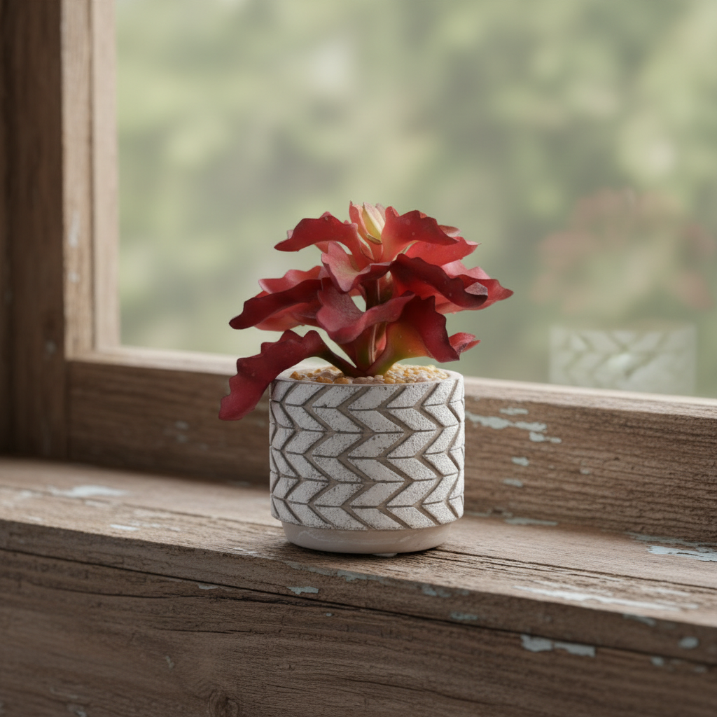 Mini Artificial Potted Succulent