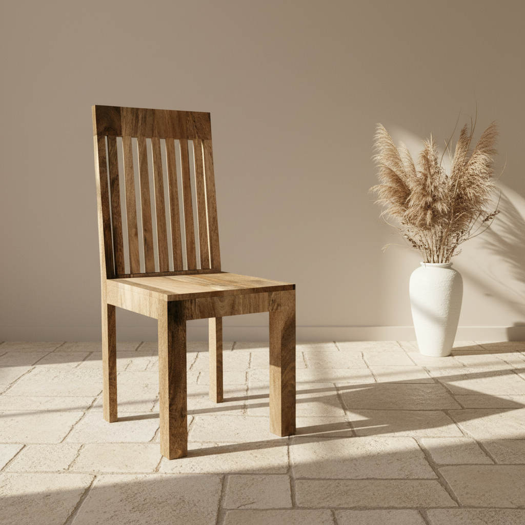Cubic Mango High Back Dining Chair
