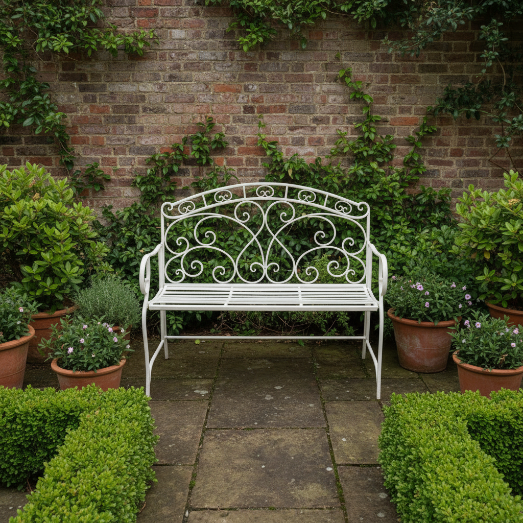 Metal Outdoor Bench