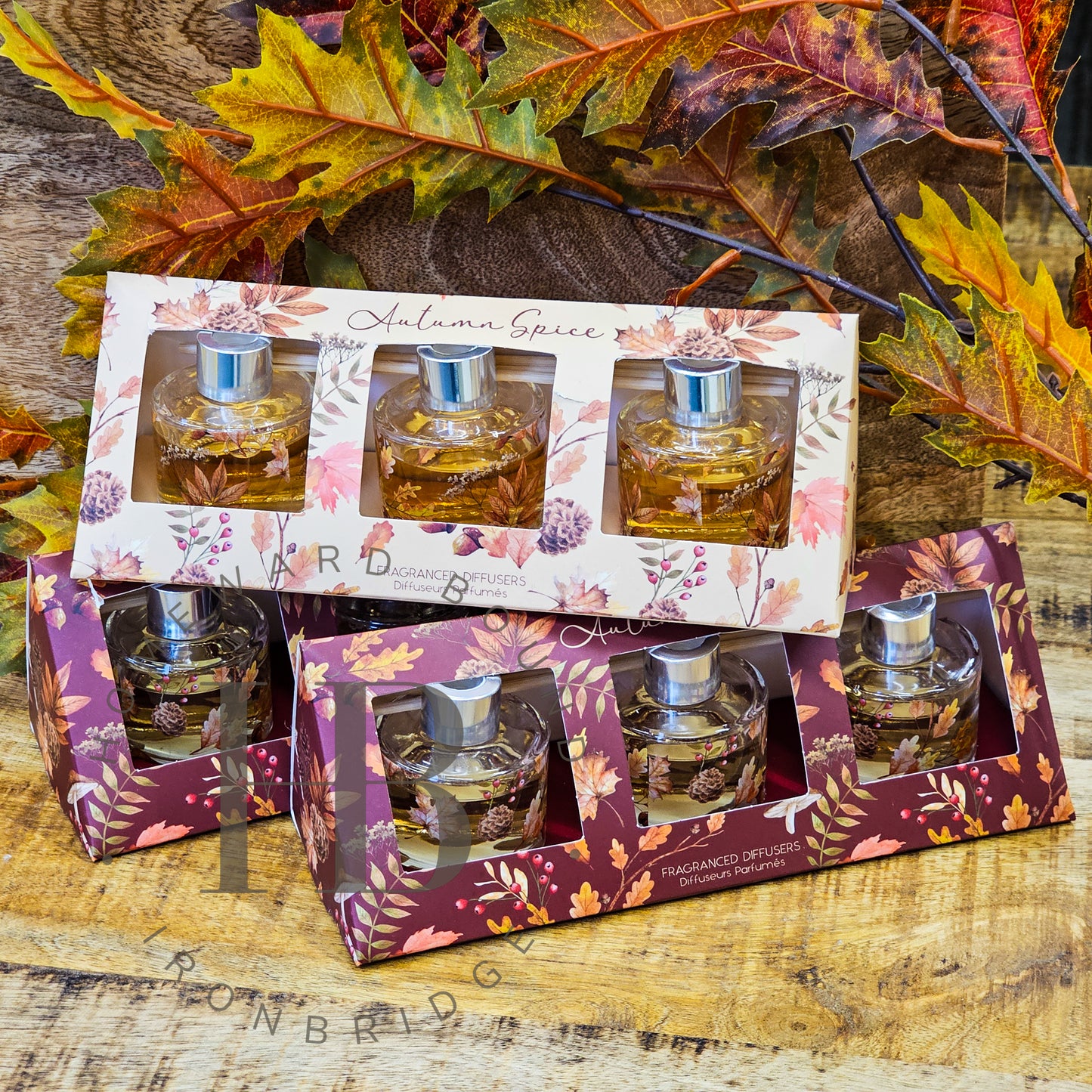 Autumn Spice Reed Diffusers - 3 Pack
