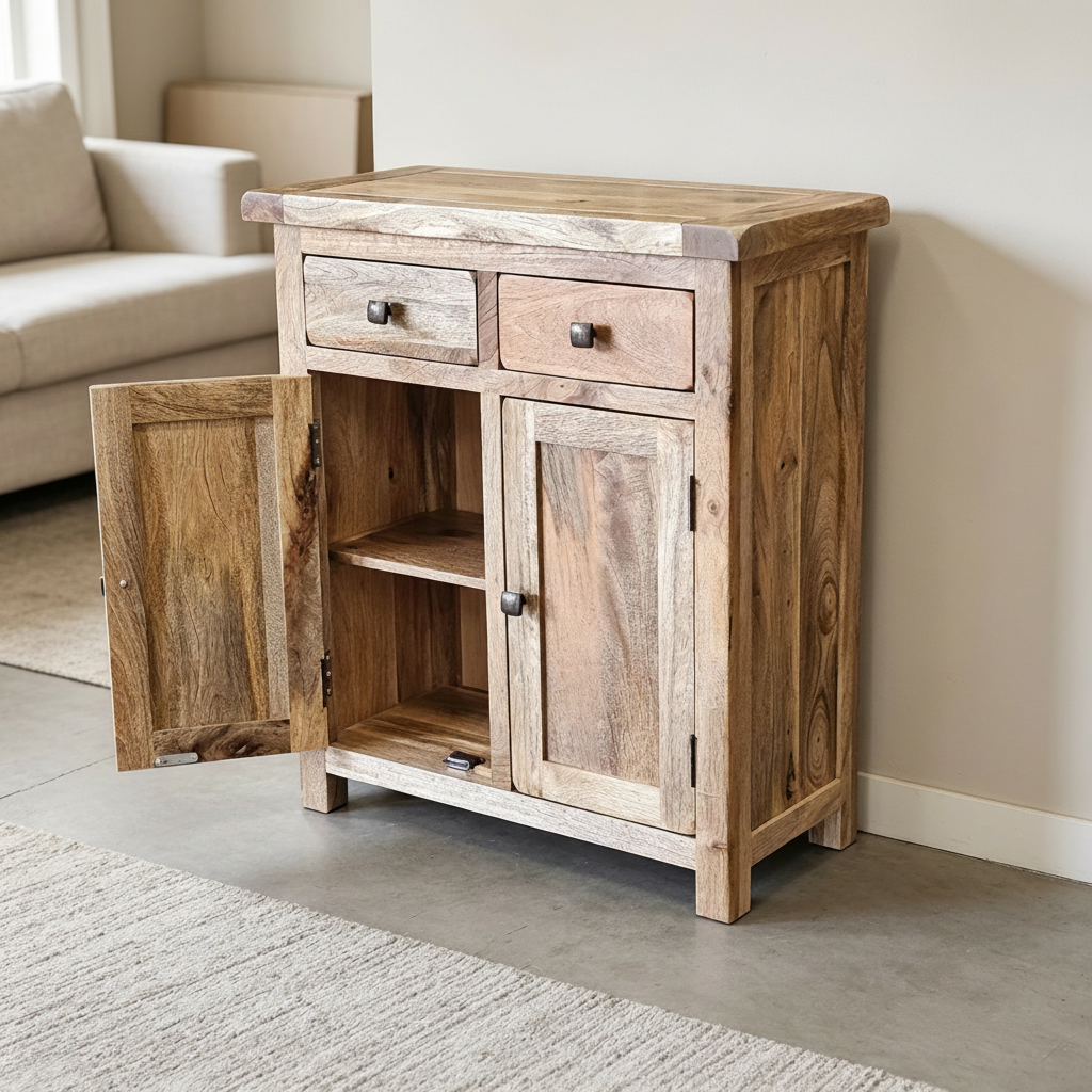 Foxglove Mango Hall Cabinet