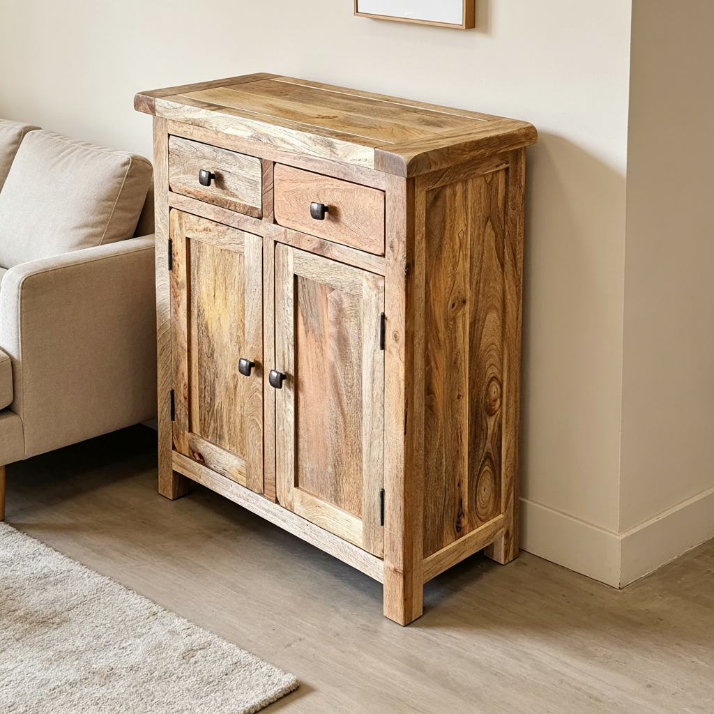 Foxglove Mango Hall Cabinet