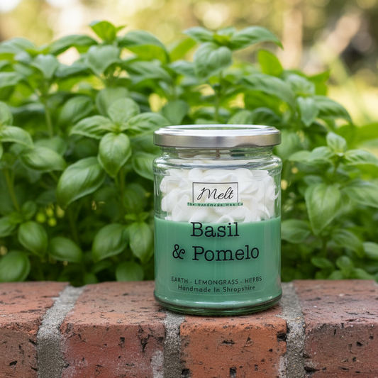 Basil & Pomelo - Jam Jar Candle