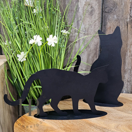 Metal Cat Silhouette