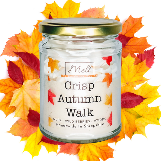 Crisp Autumn Walk - Jam Jar Candle
