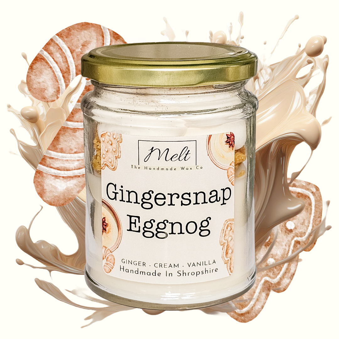 Gingersnap Eggnog - Jam Jar Candle