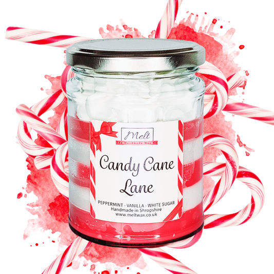 Candy Cane Lane - Jam Jar Candle
