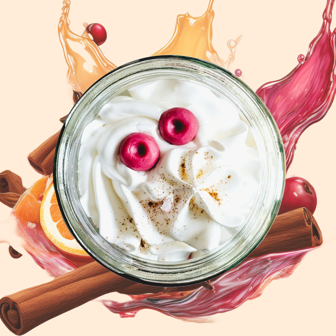 Cranberry, Orange & Cinnamon - Jam Jar Candle