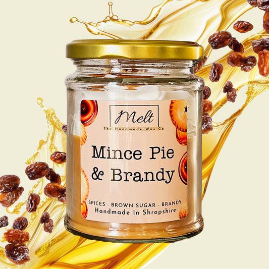 Mince Pie & Brandy - Jam Jar Candle