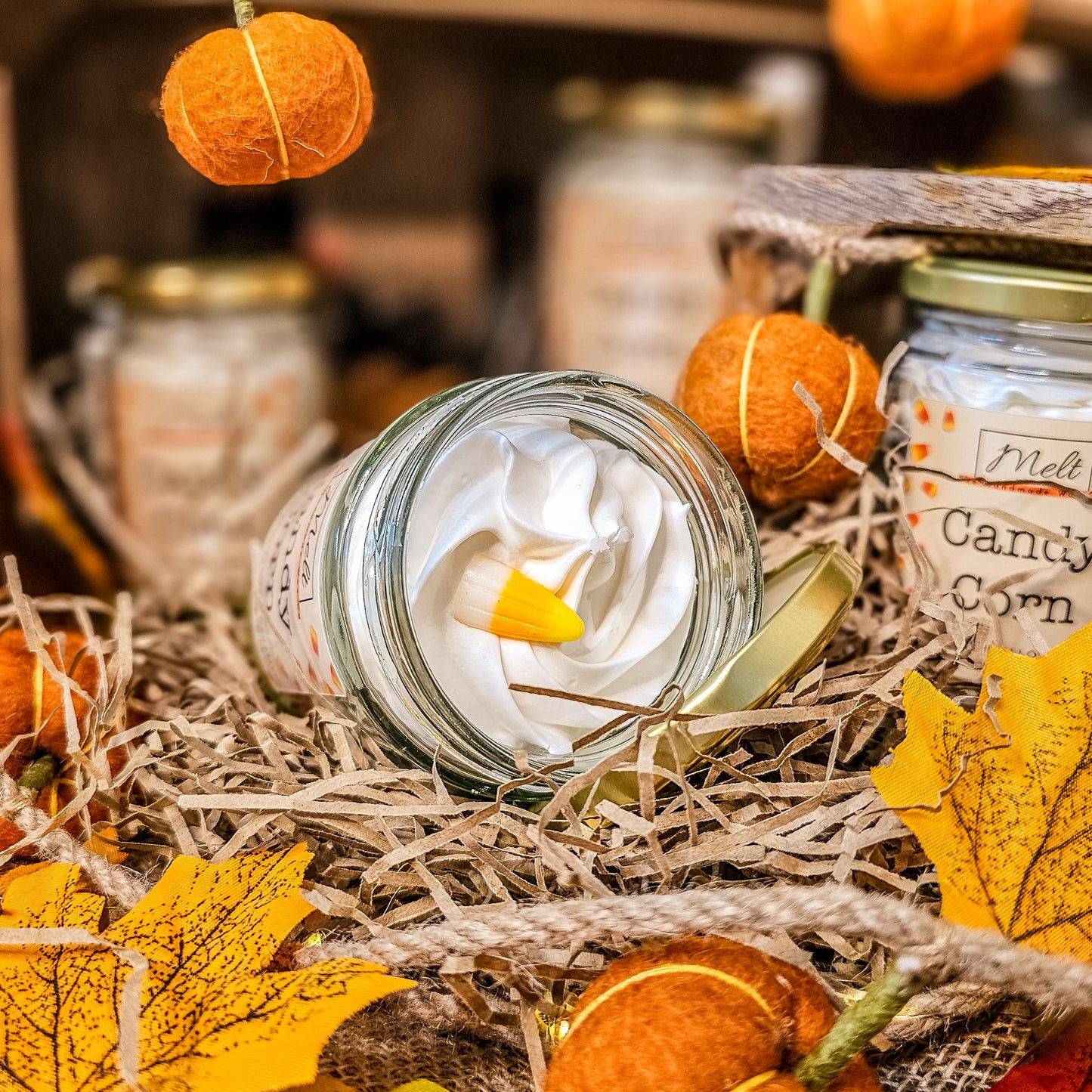 Candy Corn - Jam Jar Candle