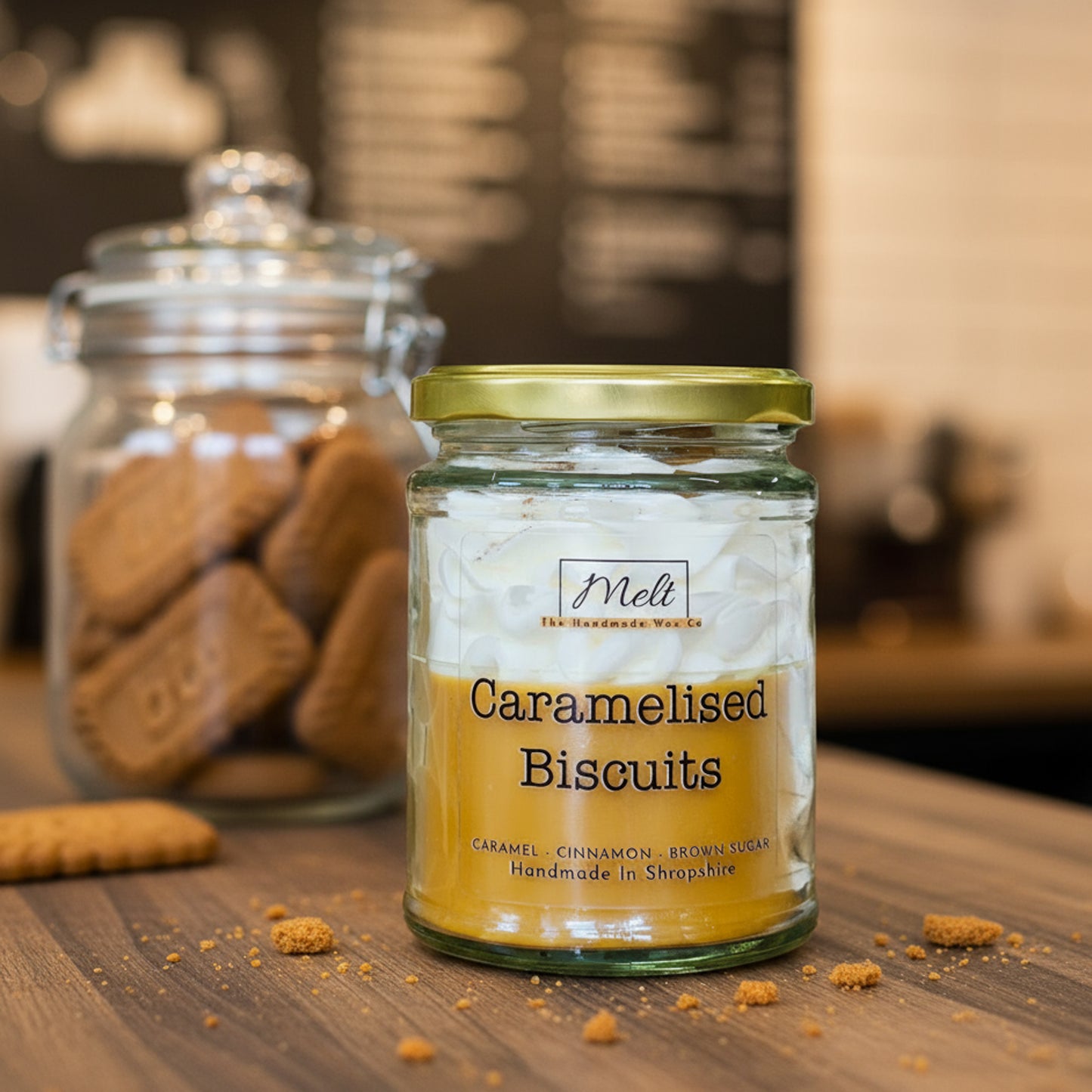 Caramelised Biscuits - Jam Jar Candle
