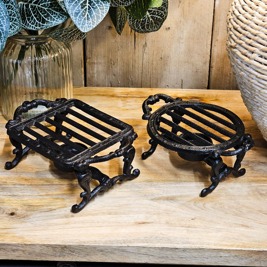 Cast Iron Warmers - Square & Round