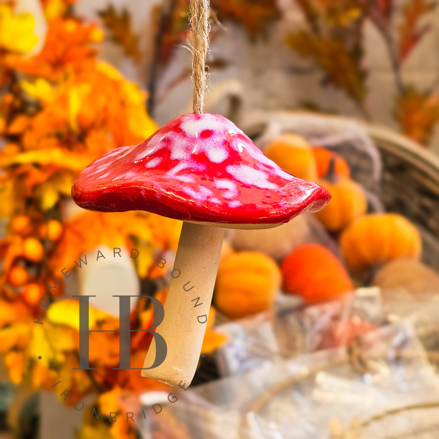 Glazed Hanging Mushroom's