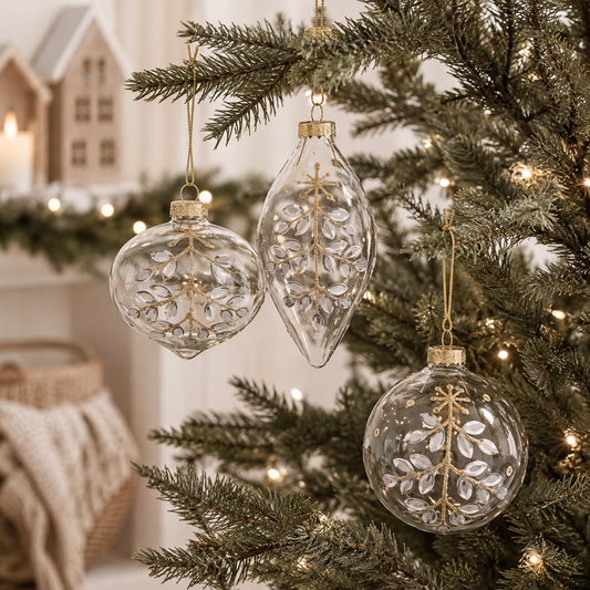 Glass Beaded Baubles