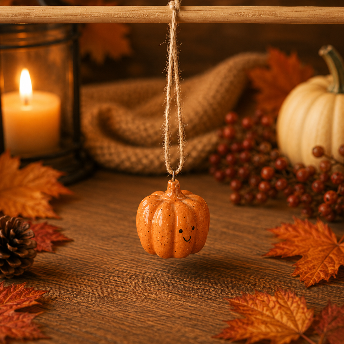 Mini Autumn Ceramic Hangers