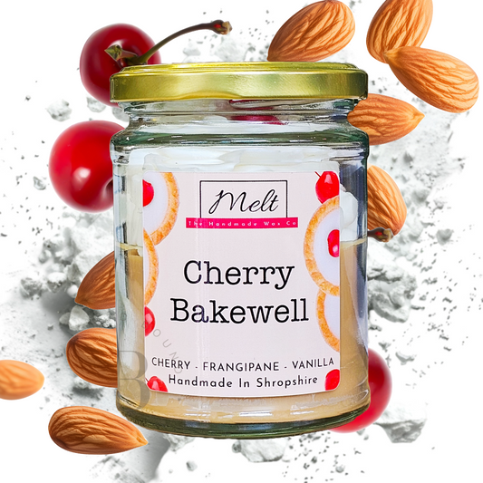 Cherry Bakewell - Jam Jar Candle