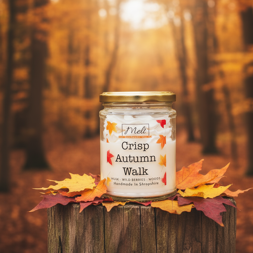 Crisp Autumn Walk - Jam Jar Candle