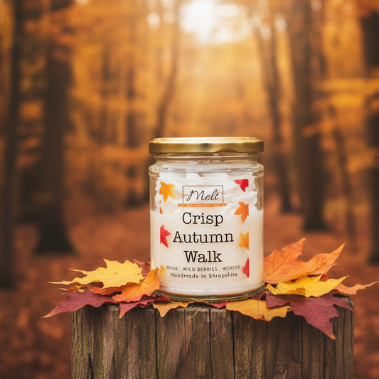 Crisp Autumn Walk - Jam Jar Candle