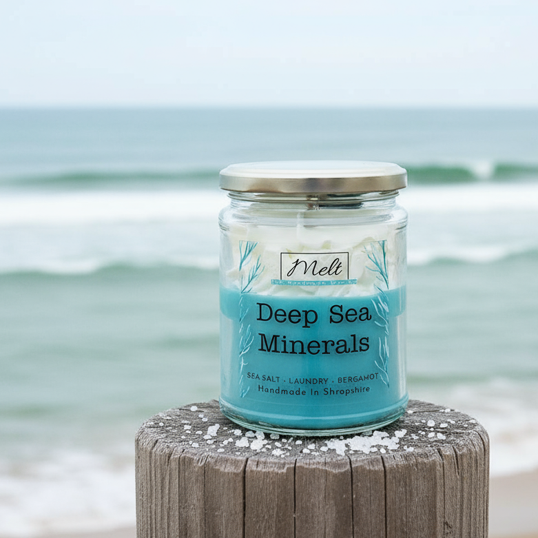 Deep Sea Minerals - Jam Jar Candle