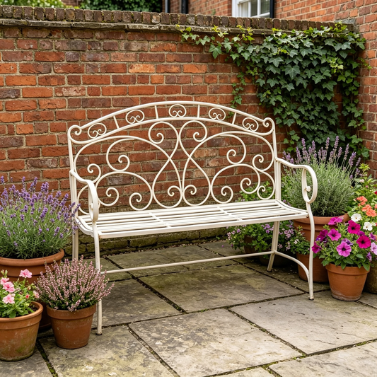 Metal Outdoor Bench