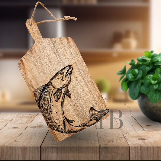 Fish 50cm Mango Display Board
