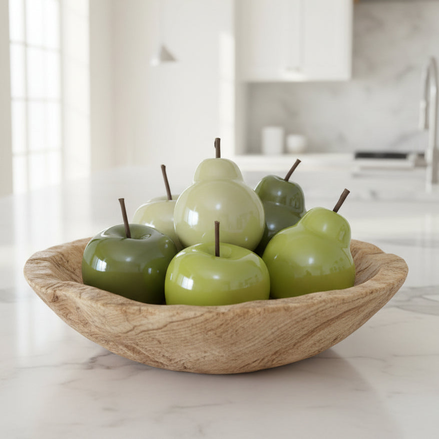 Porcelain Apples & Pears
