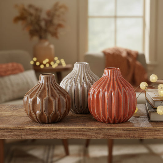 Autumn Bud Vases