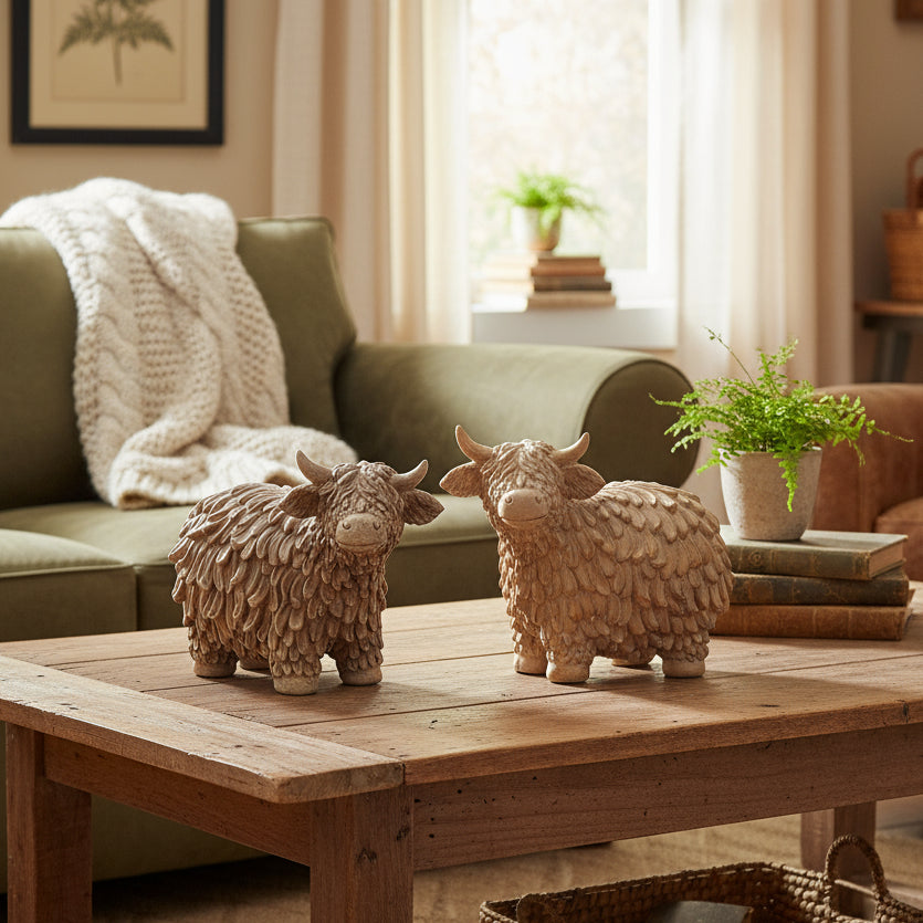 Highland Cow Figurines